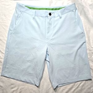 Bonobos Golf 10" Inseam Light Blue Shorts Size 33